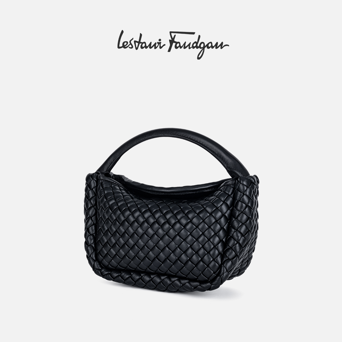 小号Cobble羊皮包 黑色