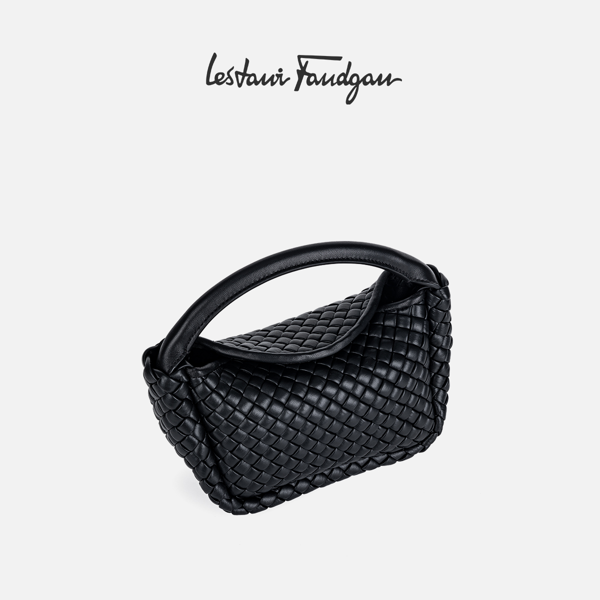 小号Cobble羊皮包 黑色